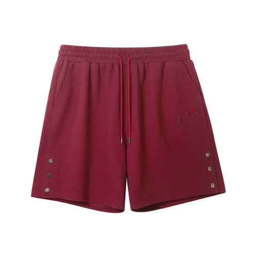 Muscle Dog Бордовые Мужские Повседневные Шорты