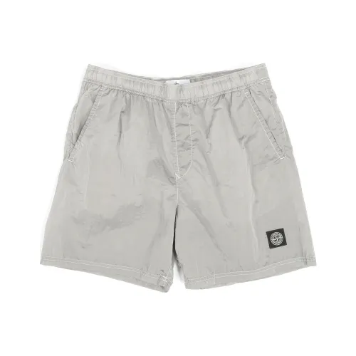 Stone Island Серые Мужские Повседневные Шорты
