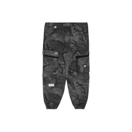 AAPE BKZ/Камуфляж Мужские Повседневные Штаны