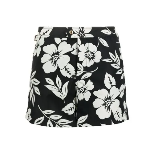 TF SS21 Пляжные шорты Мужские Черные