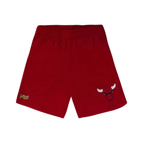 MITCHELL NESS Баскетбольные шорты Мужские Красные