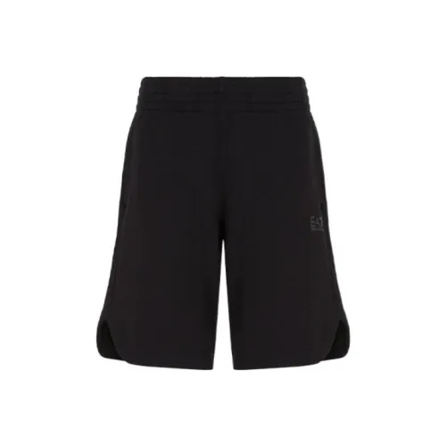 EMPORIO ARMANI Черные Мужские Повседневные Шорты