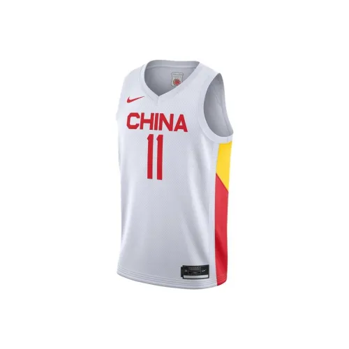 Nike Баскетбольная Джерси Мужская Белая