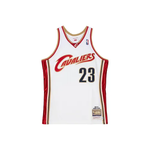 MITCHELL NESS Баскетбольная Джерси Мужская Белая