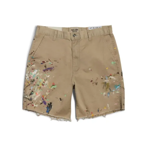 Gallery Dept. Light Brown Men's Casual Shorts Gallery Dept. Светло-коричневые мужские повседневные шорты