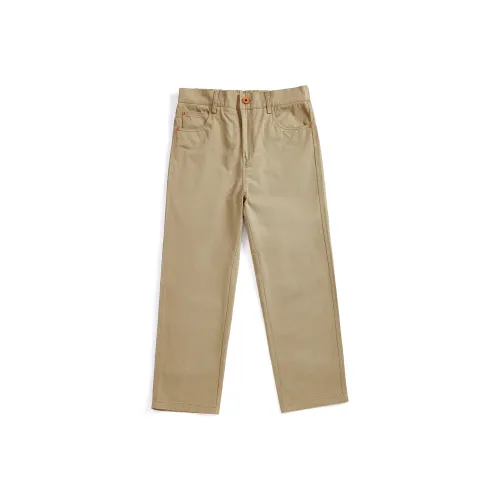 Hansca Удобные Универсальные Однотонные Повседневные Брюки Мужские