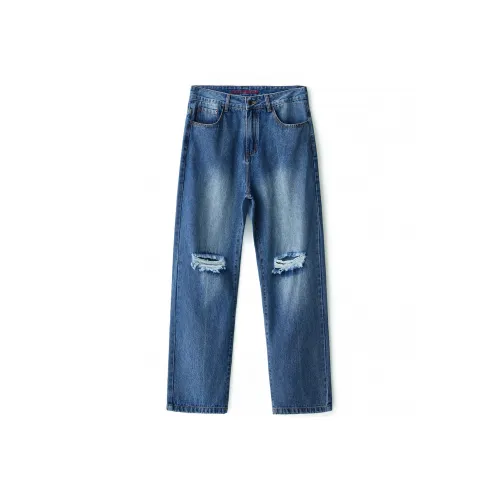 LUCKY BRAND Синие Унисекс Джинсы