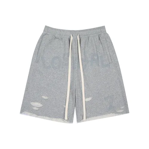 LOSTCTRL SS22 Loose Fit Shorts Unisex Gray LOSTCTRL SS22 Свободный крой Шорты Унисекс Серый