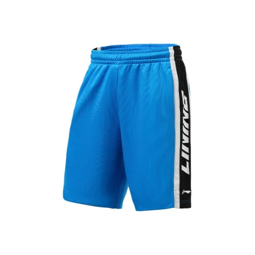 LINING YUNDONGLANQIUXILIE Синий Мужские баскетбольные шорты
