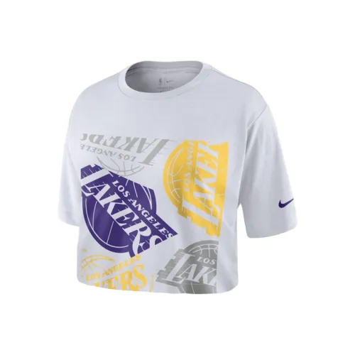 NIKE Белые Женские Короткие Топы