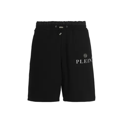 PHILIPP PLEIN Черные Мужские Повседневные Шорты