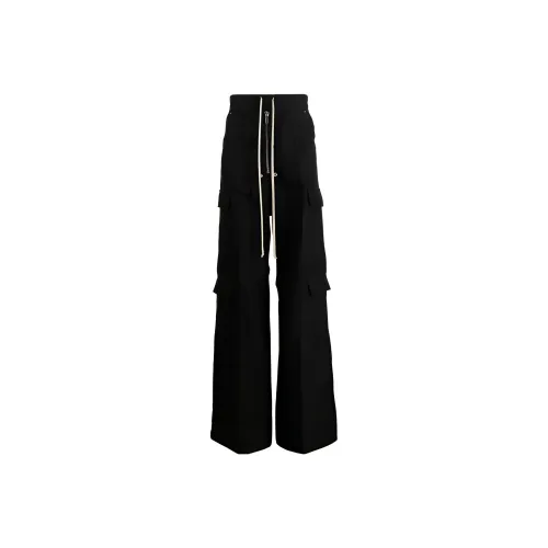RICK OWENS совместный бренд Черные Мужские Повседневные Штаны
