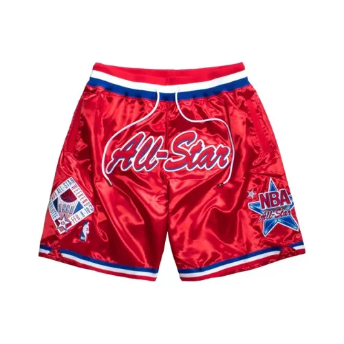 MITCHELL NESS Баскетбольные шорты Мужские Красные