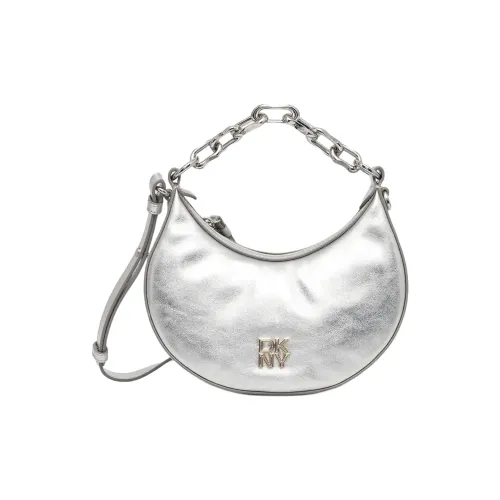 DKNY Металлик Кожа LIKE Одно плечо Сумка Стандартная Женская Серебряный