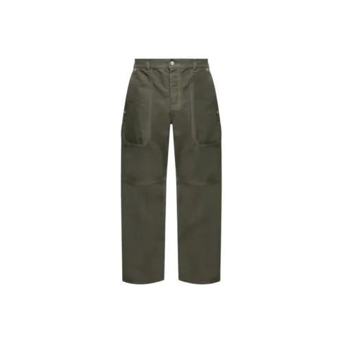 LOEWE Повседневные брюки Мужские Моховый зеленый