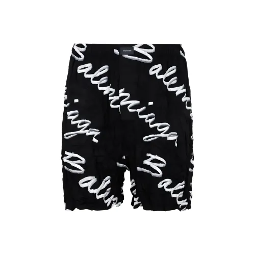 Balenciaga Черные Мужские Повседневные Шорты