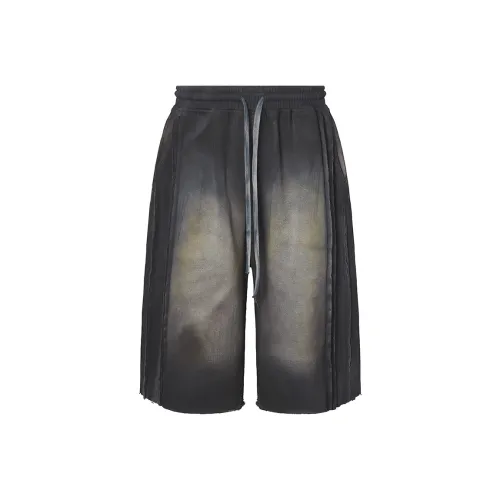 ROCAWEAR Повседневные шорты унисекс вымытый серый