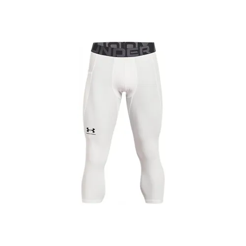 Under Armour HeatGear Белые Спортивные Брюки для Мужчин