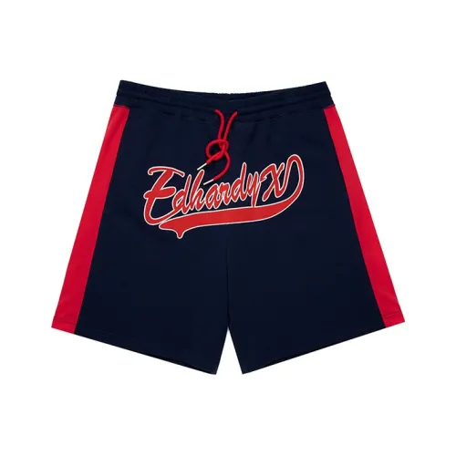 ED HARDY X Темно-синие Унисекс Повседневные шорты