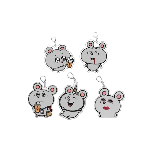 LuluCanaan Акриловые брелоки Keychains для женщин