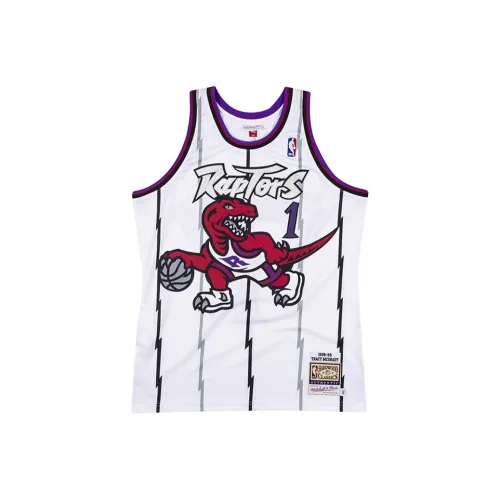 MITCHELL NESS Баскетбольная Джерси Унисекс Белая