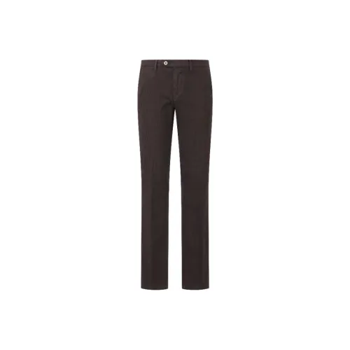 Corneliani Темно-синие мужские повседневные брюки