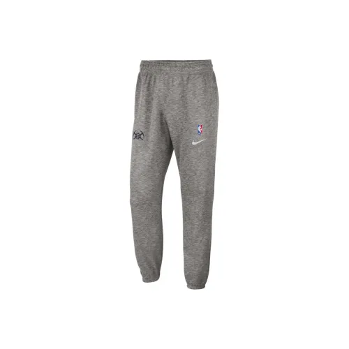 Nike x NBA Spotlight Повседневные брюки Мужские Серые