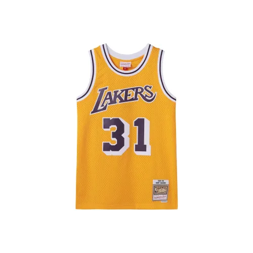 MITCHELL NESS Баскетбольная Джерси Унисекс Желтая