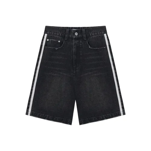 UNVESNO Мужские повседневные шорты черного цвета