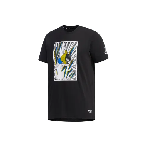 Adidas Черная Мужская Футбольная Джерси