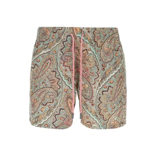ETRO Многоцветные Мужские Повседневные Шорты