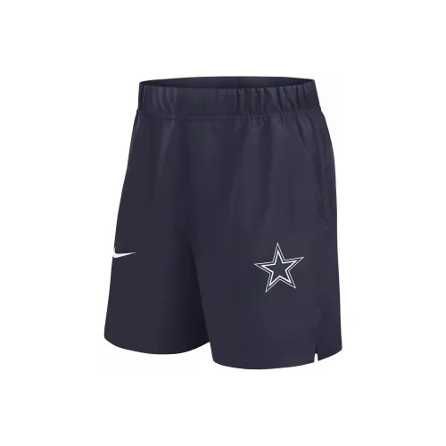 nike Dri Fit Dallas Cowboys Blitz Victory Повседневные шорты Мужские Морской синий