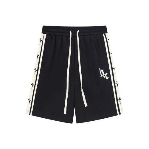 HARSH AND CRUEL Черные Мужские Повседневные Шорты