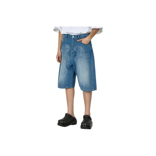 Abra Blue Men's Denim Shorts Abra Синий Мужские Джинсовые Шорты