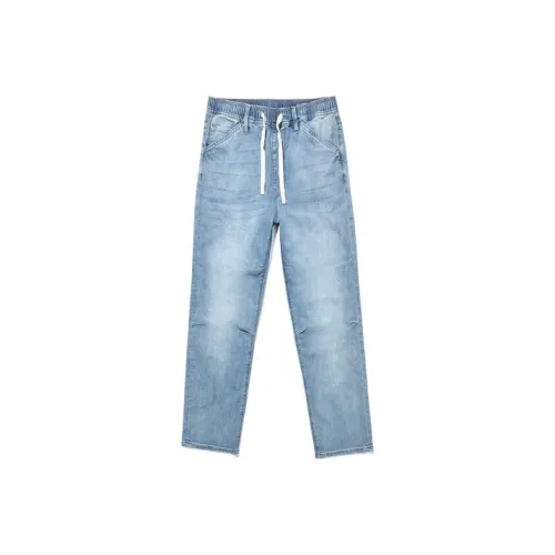 ABLE JEANS Небесно-голубой Мужские Джинсы