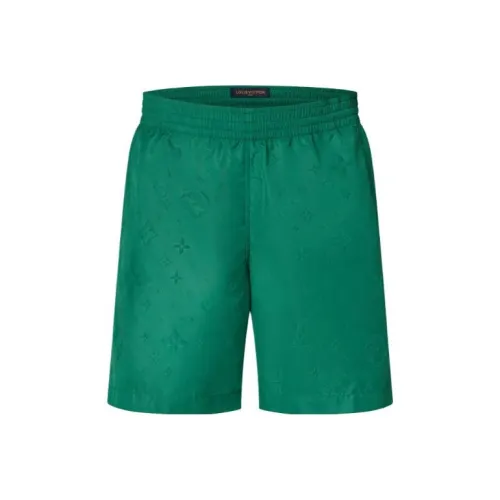 LOUIS VUITTON Повседневные шорты Мужские Зеленые