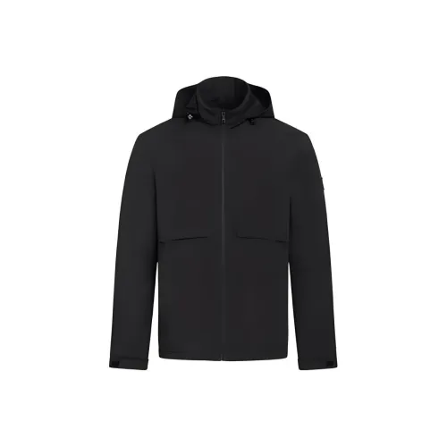 Hush Puppies Пуховая куртка Мужская Темно-черная