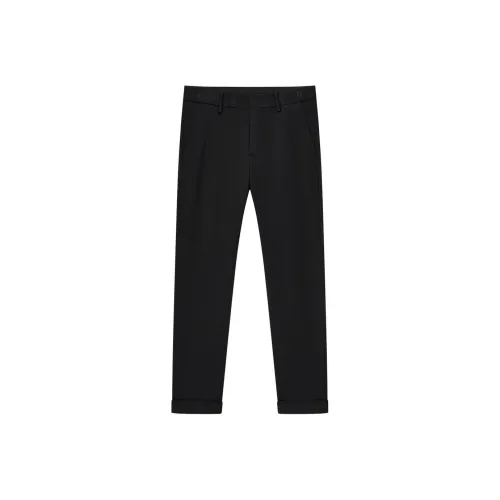 DEGAIA Повседневные брюки Мужские Черные