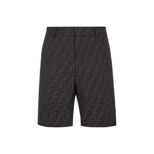 FENDI SS23 Повседневные шорты Мужские Черные