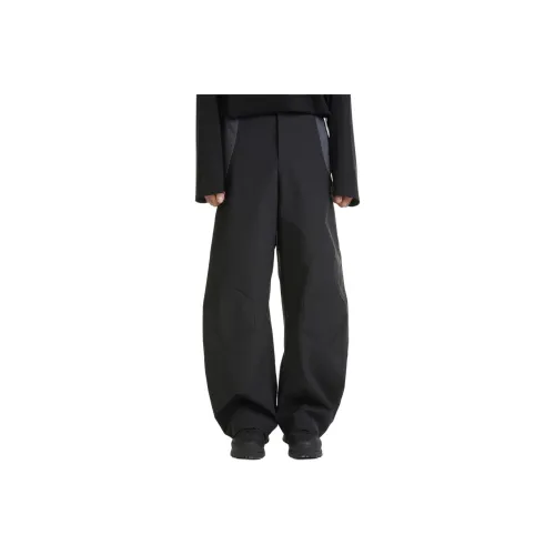 YAUSYE Повседневные брюки Мужские Черные Серые