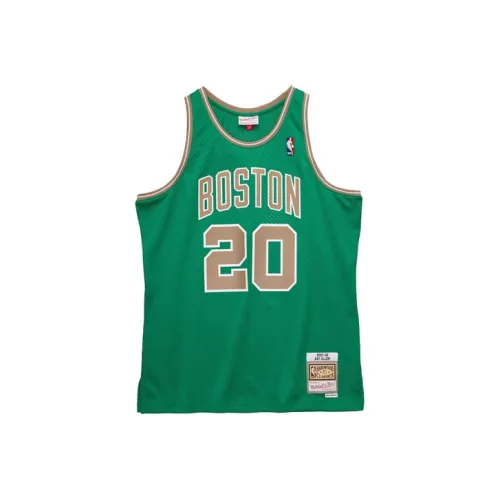 MITCHELL NESS Баскетбольная Джерси Мужская Зеленая