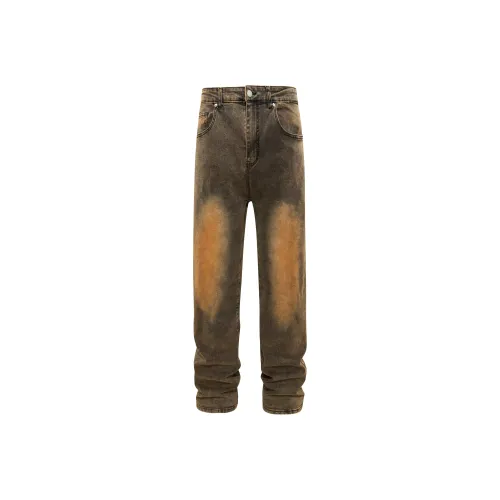 HELIPORT Джинсы Унисекс Ржаво-красный