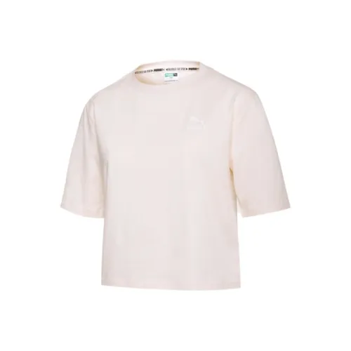 PUMA Розовые Женские Короткие Топы