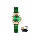 Ремень зеленый, ремень розовое золото, зеленый