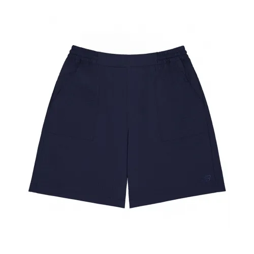 New Balance совместные повседневные шорты унисекс индиго