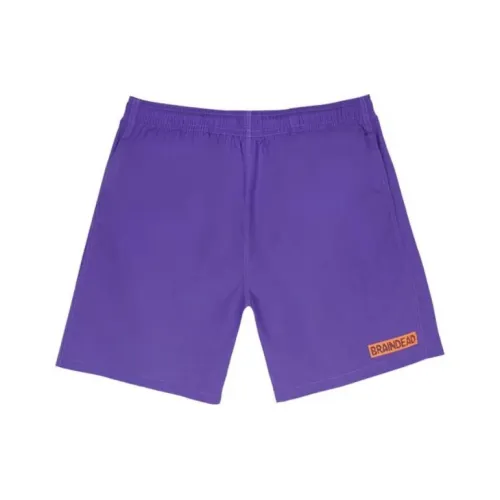 Шорты Brain Dead Co-Brand Фиолетовые Мужские Повседневные