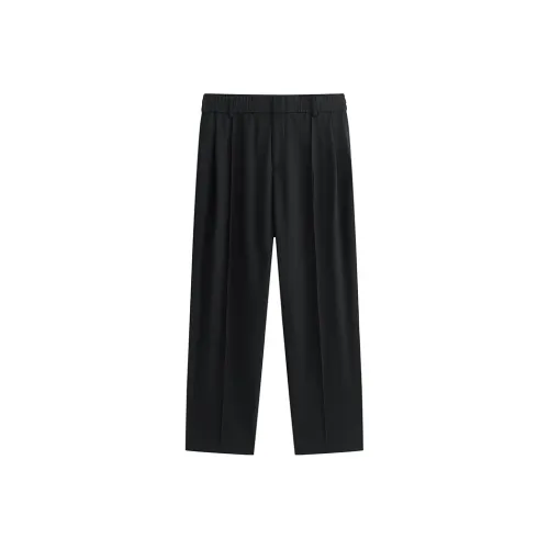 PEACEBIRD MEN Повседневные брюки Мужской Черный 1