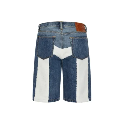 EVISU Джинсовые шорты Унисекс Джинсовый синий