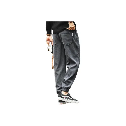 GELANLU Повседневные брюки Унисекс Базовый COLORS Черный Серый Белый ETC