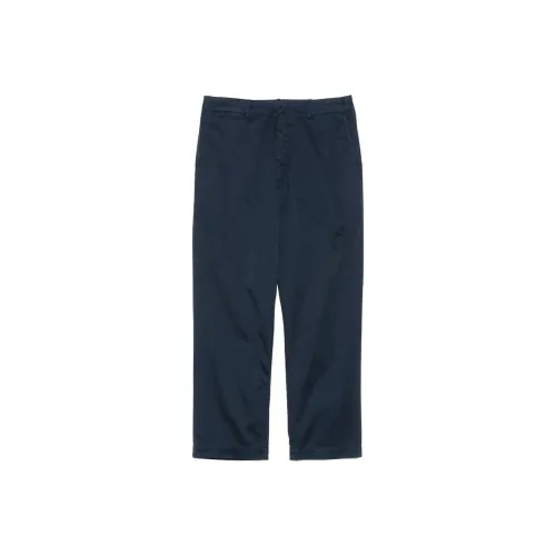 Nanamica SS25 Повседневные брюки Мужские Морской синий